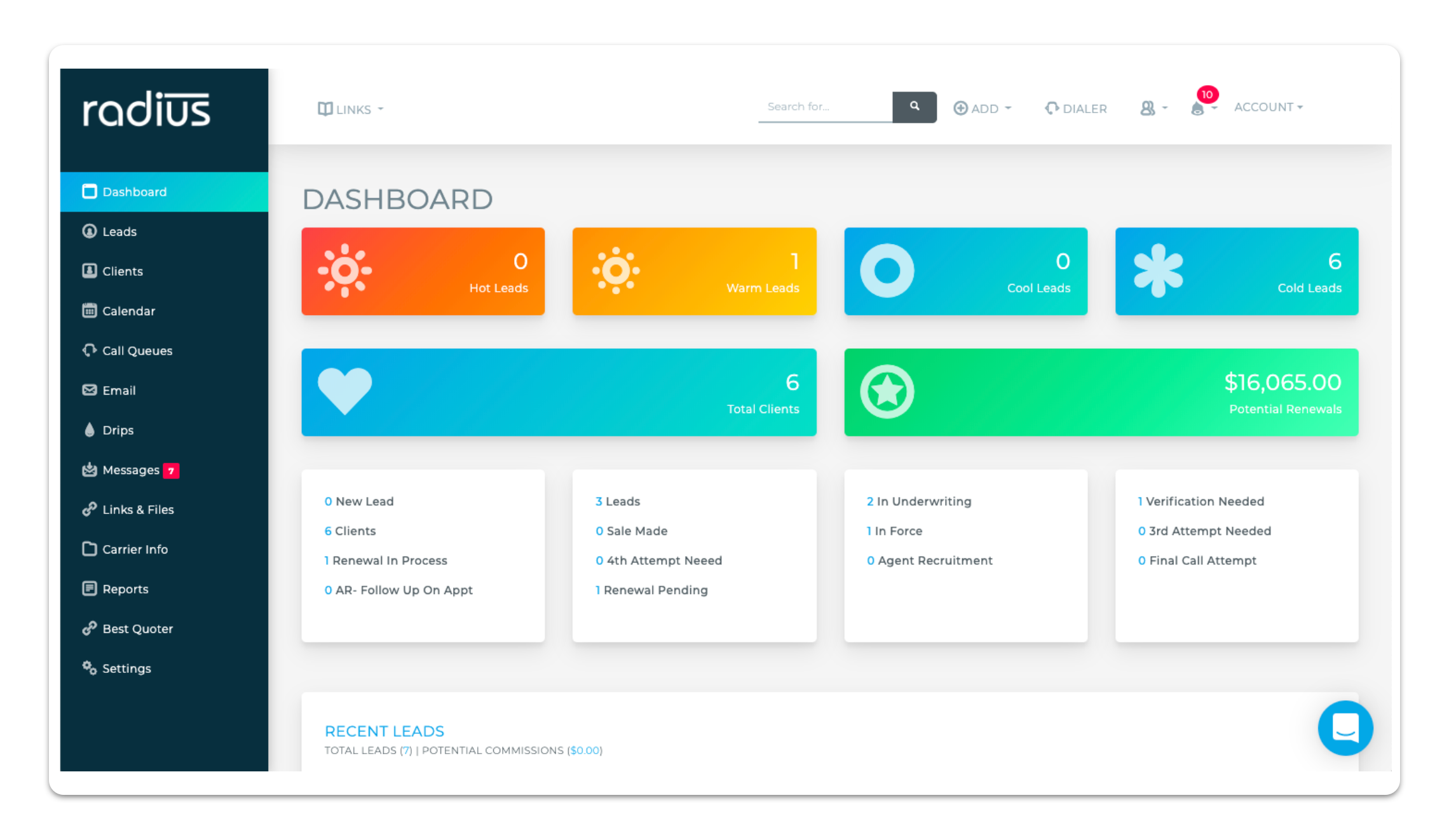 Best crm for life insurance agents